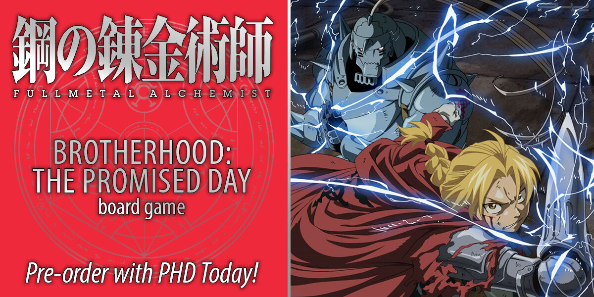 Fullmetal Alchemist Brotherhood: The Promised Day Board Game
